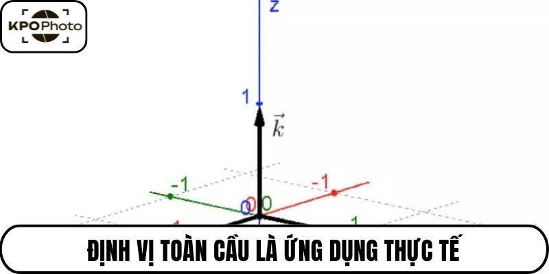 Định vị toàn cầu là ứng dụng thực tế