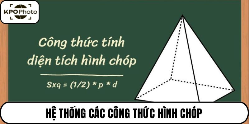 Hệ thống các công thức hình chóp