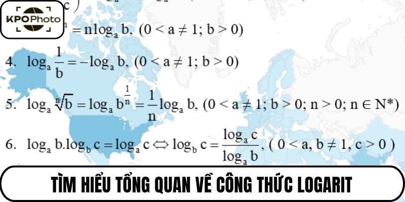 Tìm hiểu tổng quan về công thức logarit