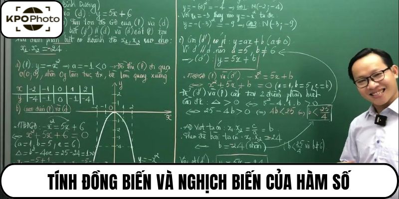 Tính đồng biến và nghịch biến của hàm số