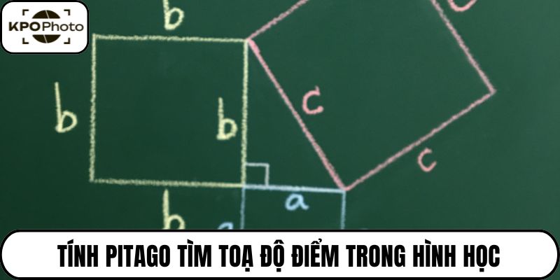 Tính Pitago tìm toạ độ điểm trong hình học
